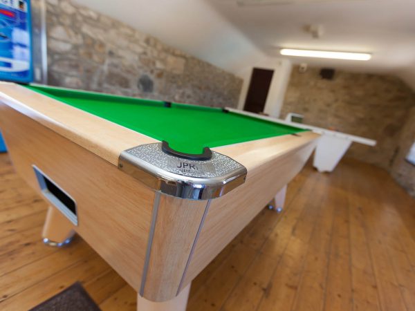 Games room at Polmanter Touring Park St Ives