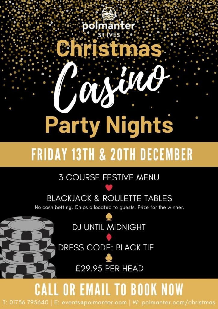 Polmanter Christmas Casino Party Nights 2019