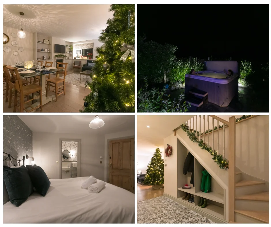 Morwenna cottage in St Ives at Christmas and New Year