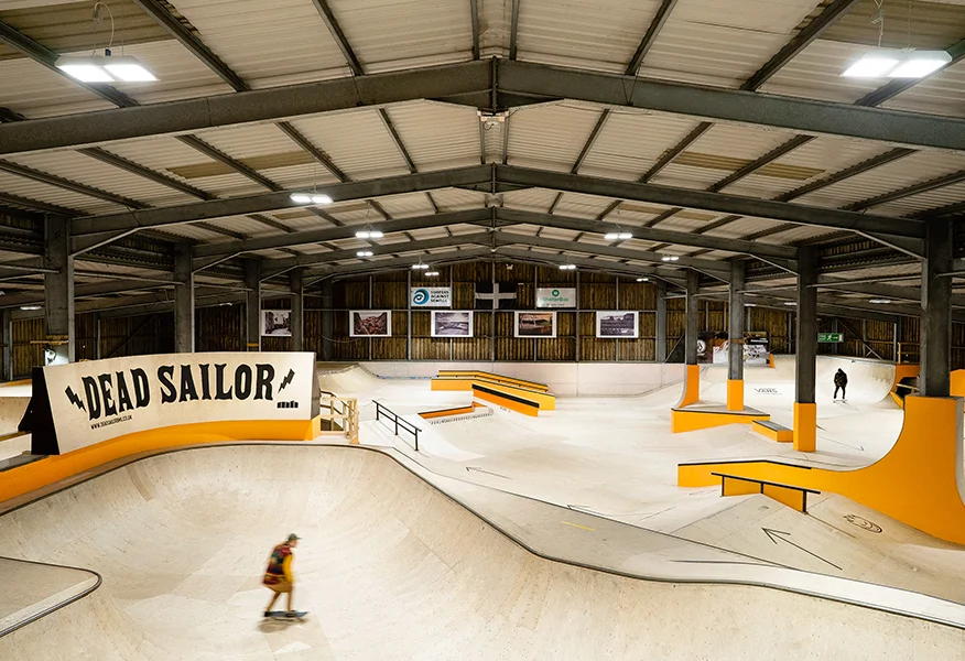 Mount Hawke Skatepark, Cornwall
