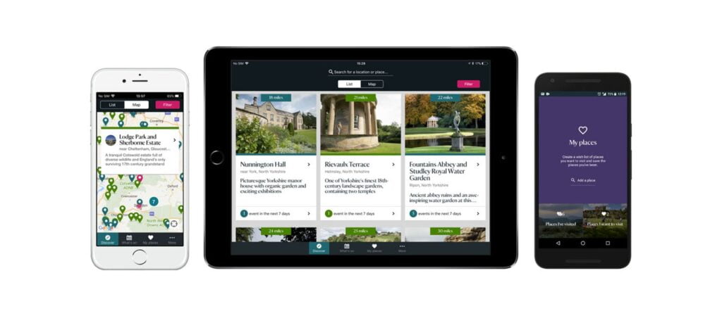 Apps for Cornwall: National Trust