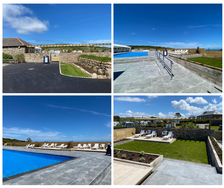 Polmanter Touring Park newly renovated swimming pool