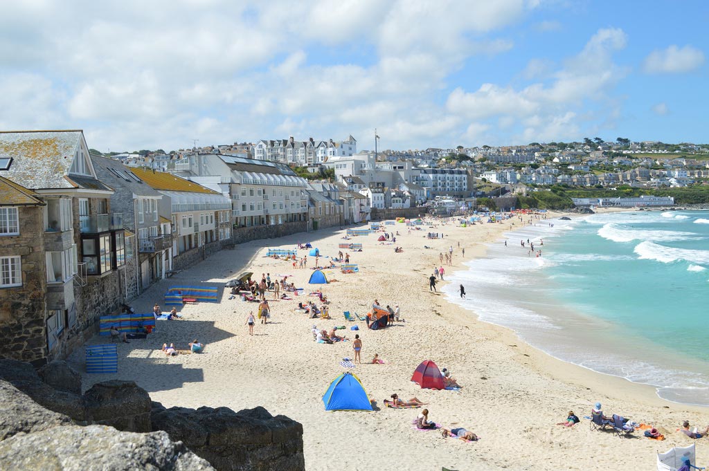 Porthmeor Beach Polmanter Touring Park Polmanter Touring Park
