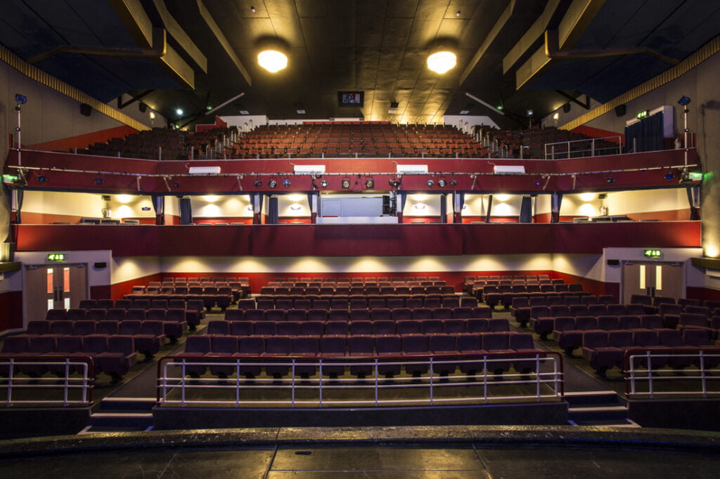 Inside of the Regal Theatre in Redruth