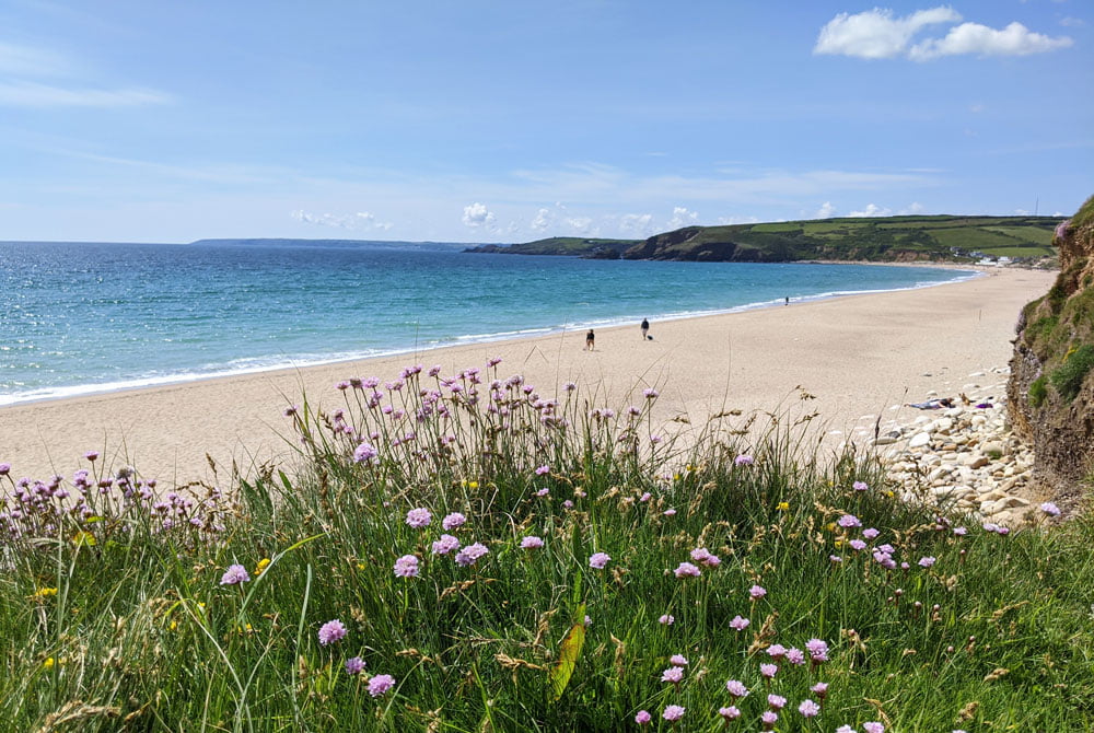 Cornish beaches: Praa Sands
